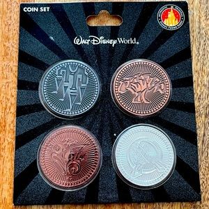 Walt Disney World Theme Park Coin Set